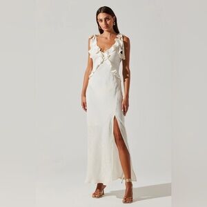 ASTR Sorbae Ruffle Dress NWT